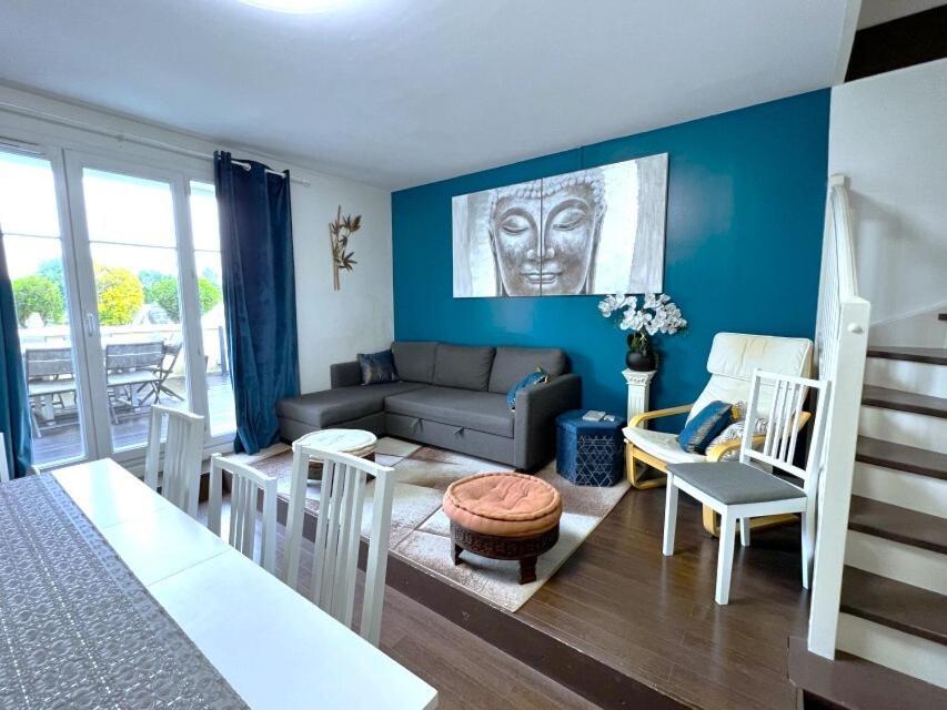 Appartement Familial Pour 6 Adultes Et 5 Enfants A 10 Min De Disney 贝利罗曼维利而 外观 照片